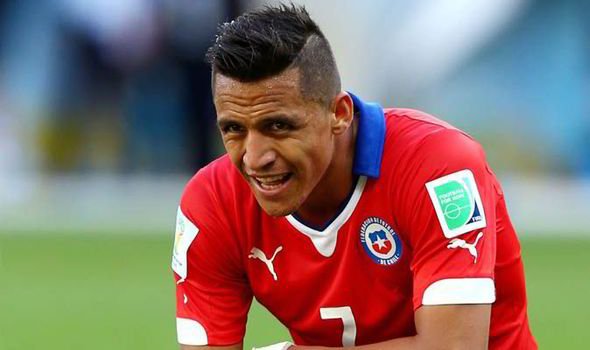Alexis Sanchez has picked up a low grade muscle injury