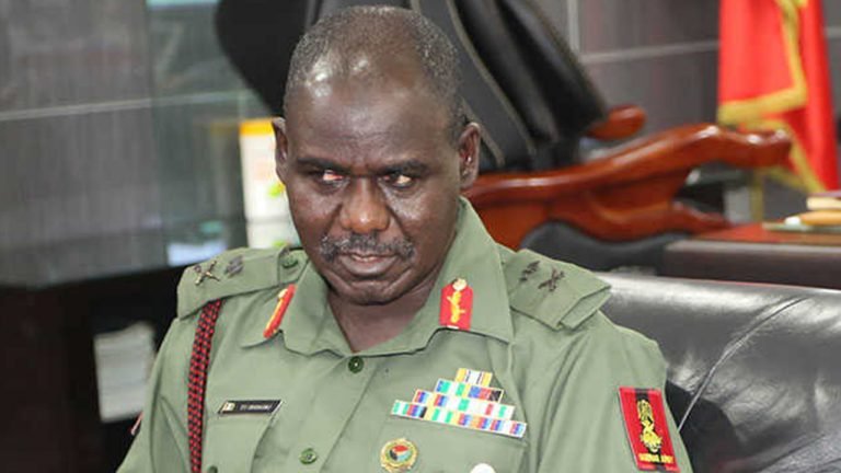 Nigeria’s Chief of Army Staff, Lt.-Gen. Tukur Buratai
