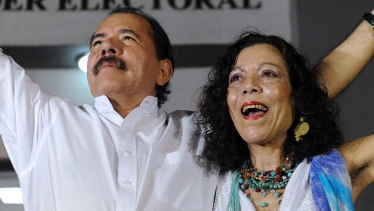President Daniel Ortega and his wife, Rosario Murillo have emerged President and Vice President of Nicaragua
