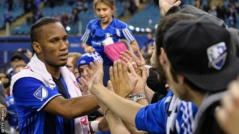 Didier Drogba has scored 27 goals in 33 games since he joined Montreal