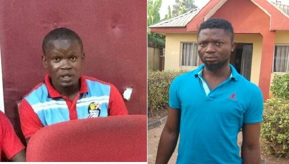 Aigbe Joseph alias Anthony Styler Malan and Igbinosa Osazee alias Albert Lim have both been jailed two years