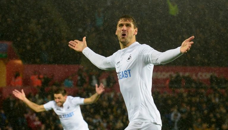 Fernando Llorente bagged a brace for Swansea to inspire the team