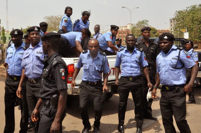 Nigerian Police officers