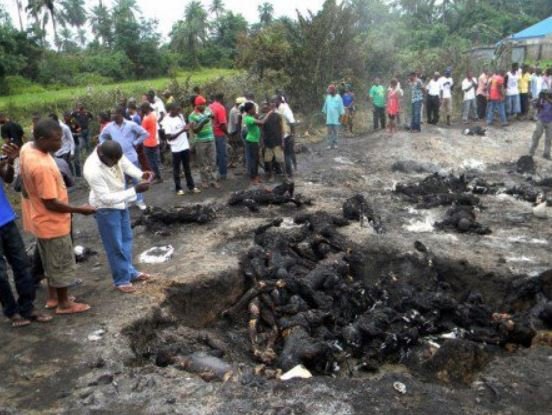 FILE PHOTO: People burnt to death after a fire disaster