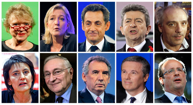Contenders-for-French-poll