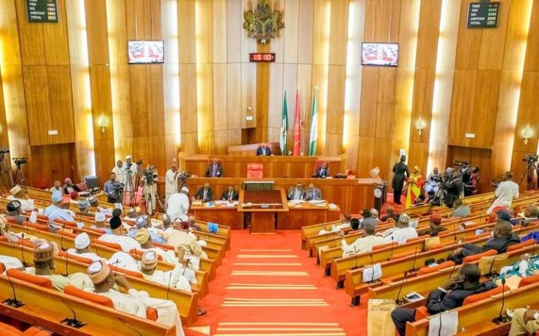 The Nigerian senate at the Upper Chamber