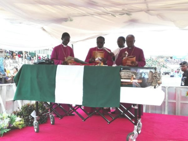 Clergymen offering prayers