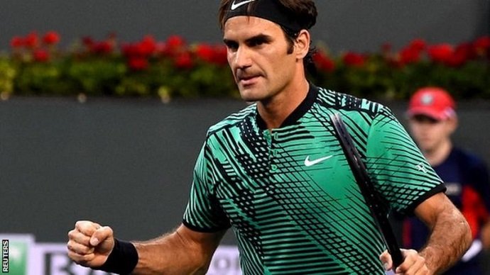 Federer returned to action in January after a six-month injury lay-off