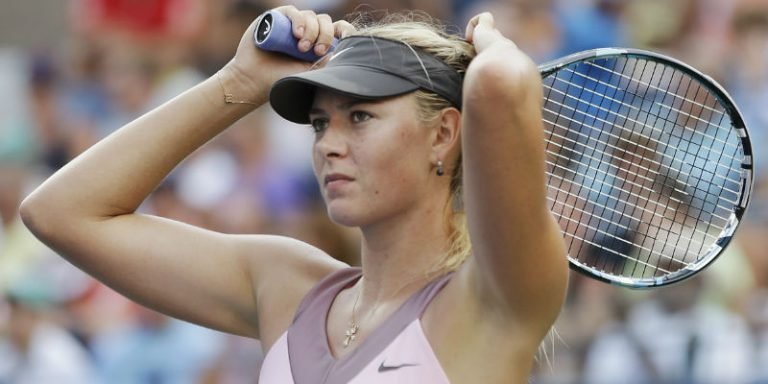 Sharapova is playing at the Italian Open in Rome this week