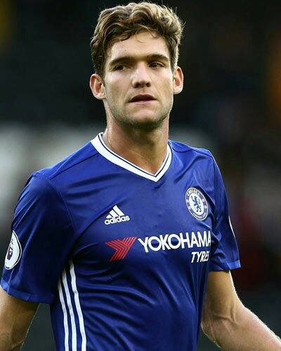 Chelsea wing back Marcos Alonso