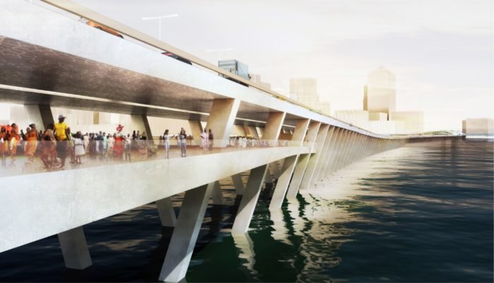 An artist view of the proposed 4th Mainland Bridge
