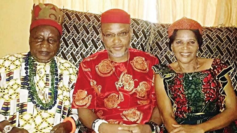 whereabouts of Nnamdi Kanu and his parents are unknown