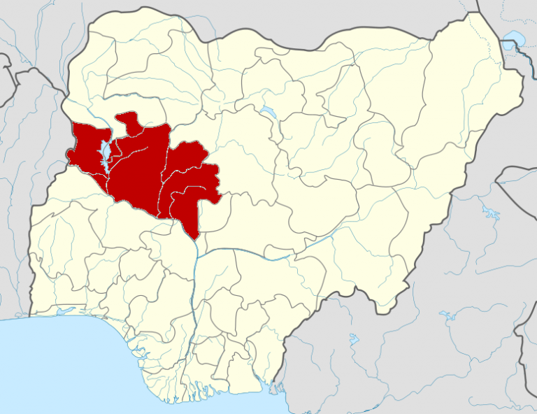 Niger State on Nigerian Map
