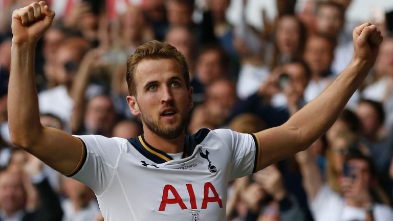 Harry Kane is the champion's league top scorer with 5 goals in 2 games