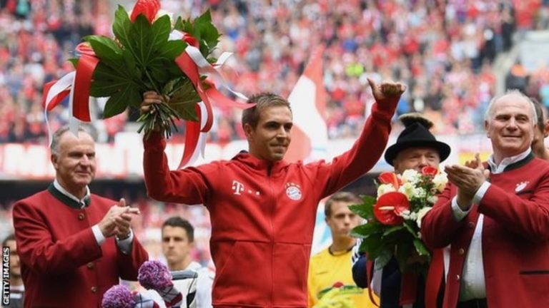 Lahm has helped Bayern win 21 major trophies since making his debut in 2002