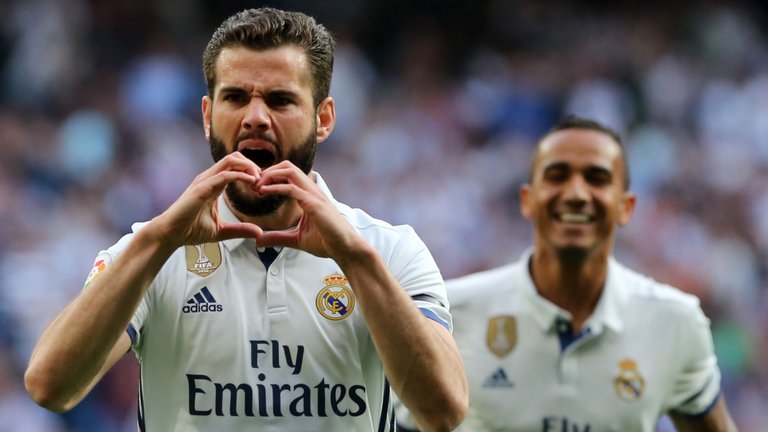 Real Madrid defender Nacho scored a controversial opener for Real