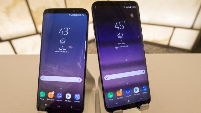 The new Samsung Galaxy S8 and S8+