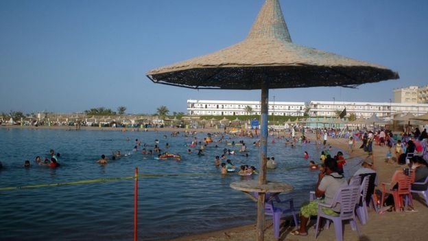 Hurghada has a high number of foreign tourists