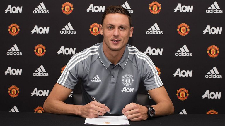 Nemanja Matic has been signed for a second time by Jose Mourinho