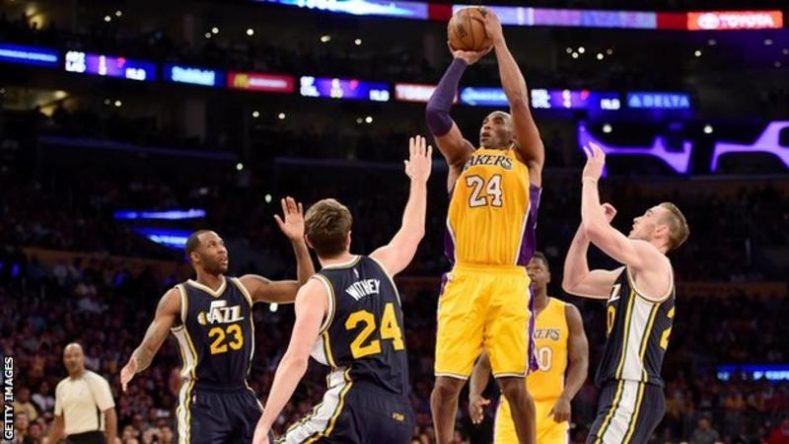 Kobe Bryant won five NBA Championships with the Lakers