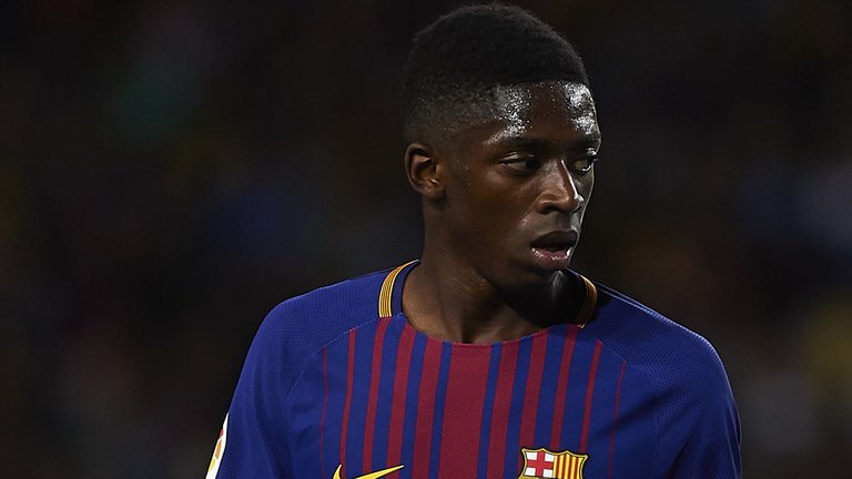 Ousmane Dembele injured his thigh in Barcelona's win at Getafe