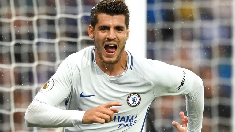 Alvaro Morata moved to Chelsea from Real Madrid