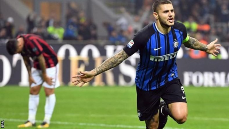 Icardi wins it late for Inter Milan