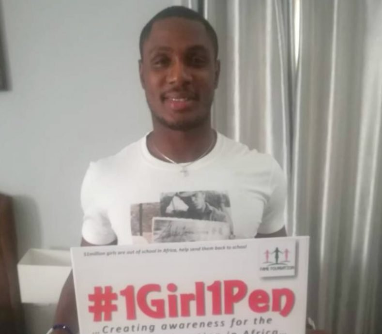 Ighalo gives full scholarship to under privileged girls