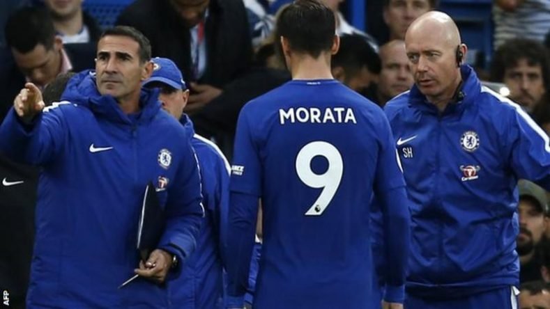 Alvaro Morata has scored seven goals since joining Chelsea