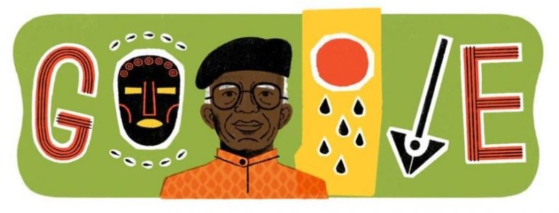 Chinua Achebe's Google Doodle