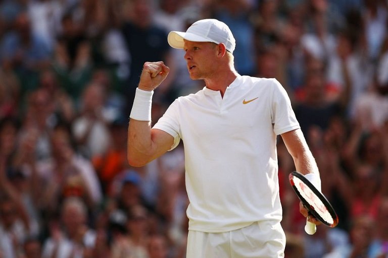 Kyle Edmund's exit means there are no British players left in the singles.