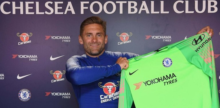 Former England goalkeeper Rob Green joined Chelsea on a one year deal