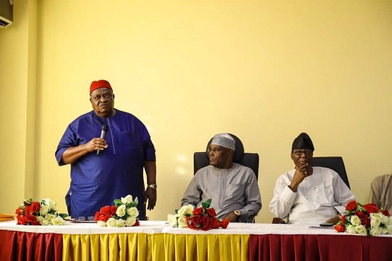 Atiku Abubakar has inaugurated his presidential nomination council led by Chief Emmanuel Iwuanyanwu