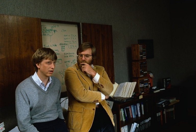 Paul Allen and Bill Gates co-founded Microsoft in 1975