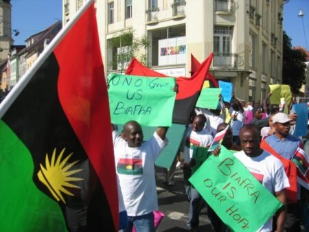 National Chairman PDP BoT says Biafra agitators can achieve their goal only through a referendum IPOB DSS