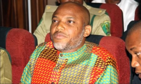 Nnamdi Kanu, leader of Proscribed Indigenous People of Biafra