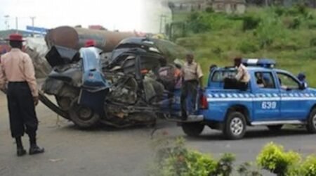 Multiple accidents on the Lagos-Ibadan expressway
