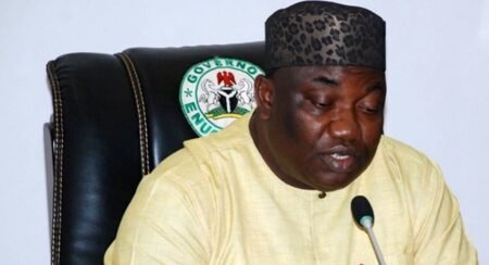 Governor of Enugu State, Ifeanyi Ugwuanyi