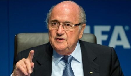 Former FIFA President, Sepp Blatter