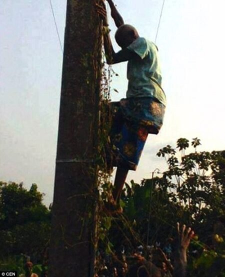 Nigerian woman, 80, attempts suicide on electricity pole