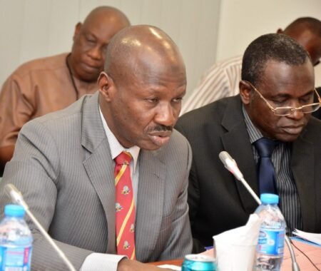 The acting EFCC chairman, Ibrahim Magu