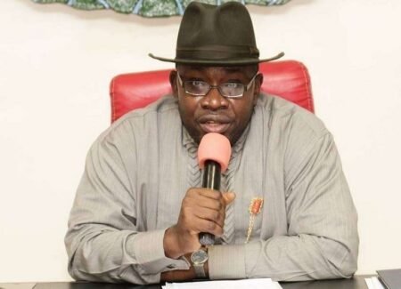 Former Bayelsa governor, Seriake Dickson was elected senator in the bye-elections