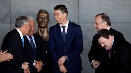 Portugal President, Prime Minister attend Cristiano Ronaldo’s airport unveiling