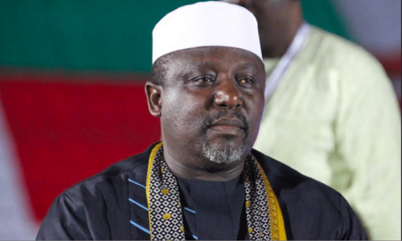 Rochas Okorocha of Imo wanted his son in-law to replace him as governor