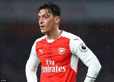 Mesut Ozil has not played for Arsenal this season