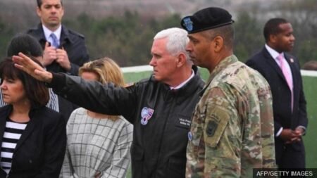 Mike Pence warns North Korea not to test Trump’s resolve