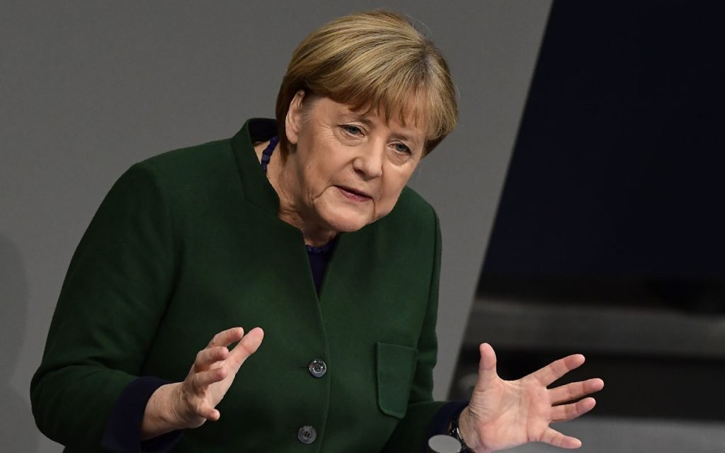 German Chancellor Angela Merkel also quarantined herself after her doctor tested positive for coronavirus