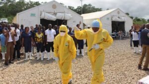Health workers respond to the Ebola outbreak in the Democratic Republic of Congo as confirmed cases rise to 1,708.