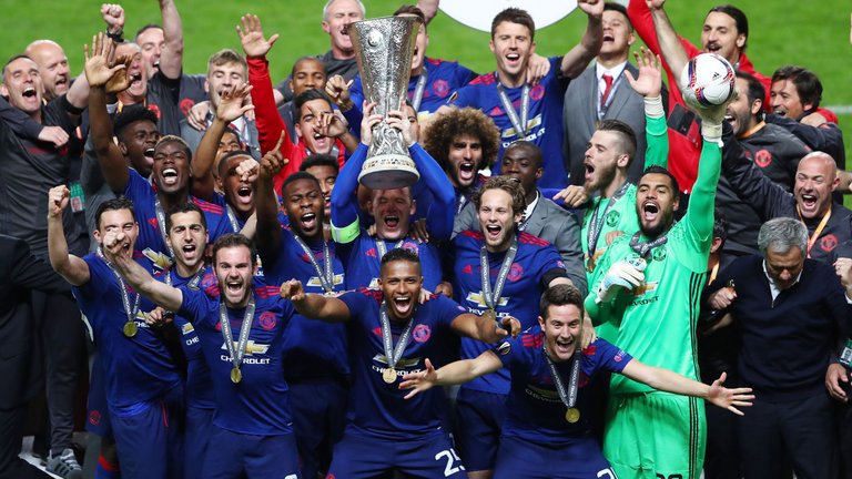 Ajax 0-2 Manchester United: Paul Pogba and Henrikh Mkhitaryan win Europa League final