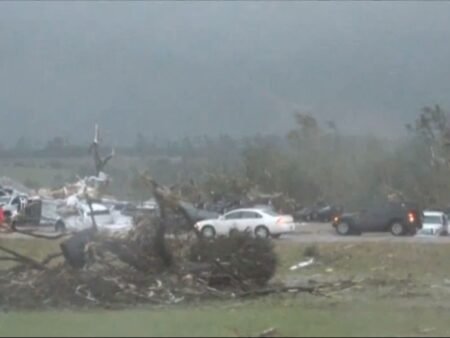 Tornadoes and floods kill at least 14 people in US Trees were mangled by the powerful tornadoes